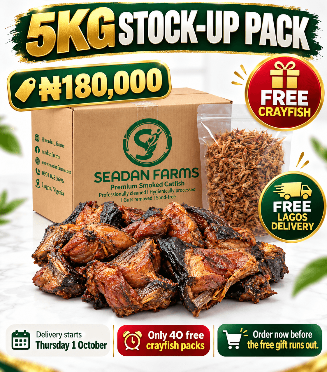 StockUp Pack (5kg Middle Cuts) 1