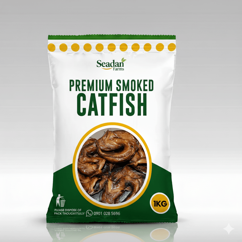 Seadan Farms 1kg Premium Smoked Catfish Pack